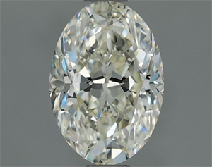 Picture of Natural Diamond 0.80 Carats, Oval with  Cut, K Color, VS1 Clarity and Certified by IGI