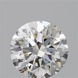 Picture of Natural Diamond 0.92 Carats, Round with Very Good Cut, J Color, VVS2 Clarity and Certified by GIA