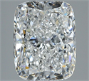 Natural Diamond 2.70 Carats, Cushion with  Cut, F Color, VS2 Clarity and Certified by GIA