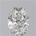 Natural Diamond 2.52 Carats, Oval with  Cut, G Color, VS1 Clarity and Certified by GIA