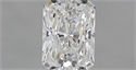 Natural Diamond 0.71 Carats, Radiant with  Cut, F Color, VS1 Clarity and Certified by GIA
