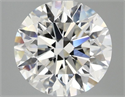 Lab Grown Diamond 3.00 Carats, Round with Excellent Cut, F Color, VVS2 Clarity and Certified by IGI