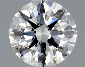 Picture of Natural Diamond 0.55 Carats, Round with Excellent Cut, G Color, SI1 Clarity and Certified by GIA