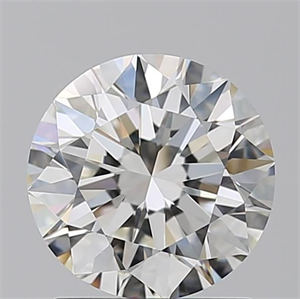 Foto Diamante Natural 1.51 quilates, Redondo , Color I, claridad IF y certificado GIA de