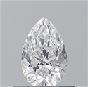 Natural Diamond 0.52 Carats, Pear with  Cut, D Color, VS1 Clarity and Certified by GIA