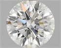 Diamante Natural 0.75 quilates, Redondo , Color J, claridad VVS1 y certificado GIA