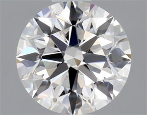 Picture of Natural Diamond 0.70 Carats, Round with Excellent Cut, E Color, VS1 Clarity and Certified by GIA
