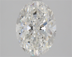 Picture of Natural Diamond 2.48 Carats, Oval with  Cut, G Color, VVS1 Clarity and Certified by GIA