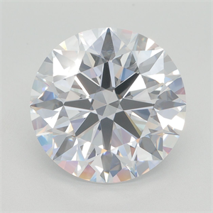 Picture of Lab Grown Diamond 6.74 Carats, Round with Ideal Cut, E Color, VVS2 Clarity and Certified by IGI