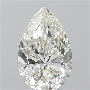 Foto Diamante Natural 3.01 quilates, De pera , Color I, claridad VS2 y certificado GIA de