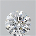 Natural Diamond 0.90 Carats, Round with Excellent Cut, D Color, SI1 Clarity and Certified by GIA