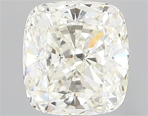 Foto Diamante Natural 0.90 quilates, Del cojín , Color J, claridad VVS1 y certificado GIA de