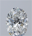 Diamante Natural 0.62 quilates, Ovalado , Color F, claridad VVS2 y certificado GIA