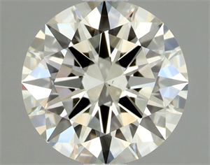 Picture of Natural Diamond 0.92 Carats, Round with Excellent Cut, L Color, SI1 Clarity and Certified by GIA
