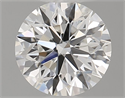 Natural Diamond 0.70 Carats, Round with Excellent Cut, F Color, VS1 Clarity and Certified by GIA