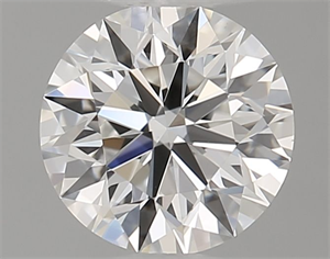 Picture of Natural Diamond 0.70 Carats, Round with Excellent Cut, F Color, VS1 Clarity and Certified by GIA