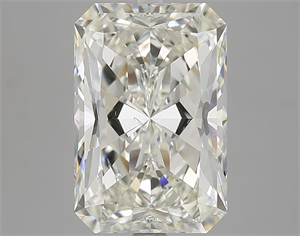 Picture of Natural Diamond 5.03 Carats, Radiant with  Cut, K Color, SI1 Clarity and Certified by GIA