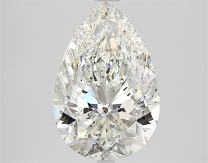 Foto Diamante Natural 3.02 quilates, De pera , Color F, claridad SI2 y certificado HRD de