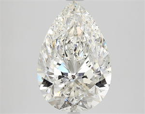 Foto Diamante Natural 3.02 quilates, De pera , Color F, claridad SI2 y certificado HRD de