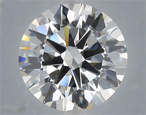 Picture of Lab Grown Diamond 5.01 Carats, Round with Excellent Cut, E Color, VS1 Clarity and Certified by IGI