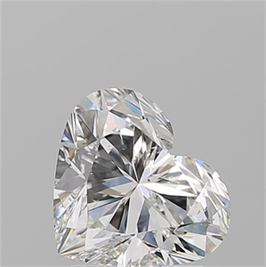 Picture of Natural Diamond 2.01 Carats, Heart with  Cut, F Color, SI1 Clarity and Certified by GIA