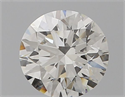 Natural Diamond 0.50 Carats, Round with Excellent Cut, H Color, IF Clarity and Certified by IGI