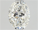 Diamante Natural 0.77 quilates, Ovalado , Color G, claridad VVS1 y certificado GIA
