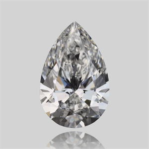 Picture of Natural Diamond 0.52 Carats, Pear with  Cut, E Color, VS1 Clarity and Certified by GIA