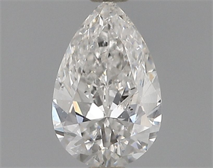Picture of Natural Diamond 0.51 Carats, Pear with  Cut, F Color, I1 Clarity and Certified by GIA