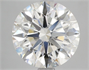 Diamante Natural 3.09 quilates, Redondo , Color I, claridad SI1 y certificado GIA