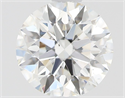 Natural Diamond 0.50 Carats, Round with Excellent Cut, G Color, SI1 Clarity and Certified by GIA