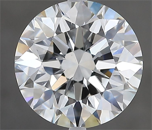Picture of Natural Diamond 2.80 Carats, Round with Excellent Cut, H Color, VS2 Clarity and Certified by GIA
