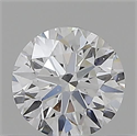 Natural Diamond 0.45 Carats, Round with Excellent Cut, D Color, SI1 Clarity and Certified by GIA