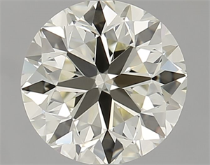 Picture of Natural Diamond 0.90 Carats, Round with Very Good Cut, L Color, VVS1 Clarity and Certified by IGI