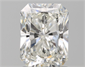 Natural Diamond 1.71 Carats, Radiant with  Cut, H Color, SI2 Clarity and Certified by GIA
