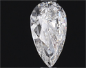 Natural Diamond 0.80 Carats, Pear with  Cut, G Color, VVS1 Clarity and Certified by GIA