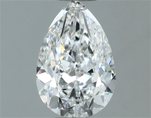 Picture of Natural Diamond 0.80 Carats, Pear with  Cut, F Color, VS2 Clarity and Certified by GIA