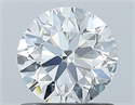 Natural Diamond 0.90 Carats, Round with Excellent Cut, E Color, VS1 Clarity and Certified by GIA