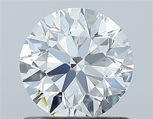 Picture of Natural Diamond 0.90 Carats, Round with Excellent Cut, E Color, VS1 Clarity and Certified by GIA