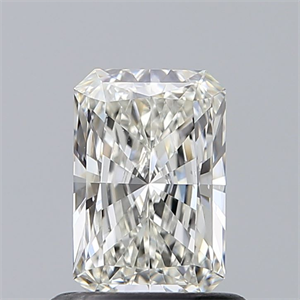 Picture of Natural Diamond 0.72 Carats, Radiant with  Cut, I Color, SI2 Clarity and Certified by GIA