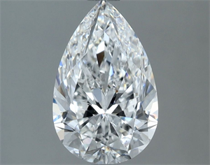 Foto Diamante Natural 1.52 quilates, De pera , Color E, claridad VS2 y certificado GIA de