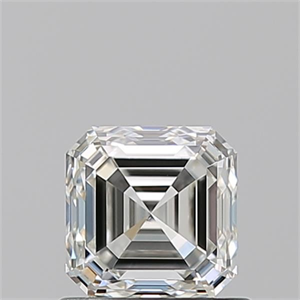 Foto Diamante Natural 0.90 quilates, Asscher , Color I, claridad VVS2 y certificado GIA de