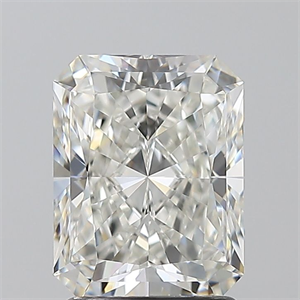 Picture of Natural Diamond 2.02 Carats, Radiant with  Cut, H Color, VS2 Clarity and Certified by GIA