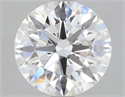 Del inventario de diamantes de laboratorio, 2.05 quilates, Redondo , Color D, claridad VS1 y certificado IGI