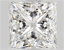 Natural Diamond 0.70 Carats, Princess with  Cut, F Color, VS2 Clarity and Certified by GIA