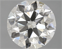 Natural Diamond 1.00 Carats, Round with Excellent Cut, H Color, SI1 Clarity and Certified by GIA