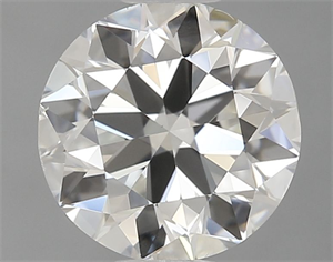 Picture of Natural Diamond 1.00 Carats, Round with Excellent Cut, H Color, SI1 Clarity and Certified by GIA