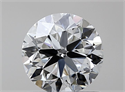 Natural Diamond 0.71 Carats, Round with Very Good Cut, H Color, VS1 Clarity and Certified by GIA