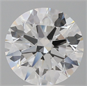 Lab Grown Diamond 4.58 Carats, Round with Ideal Cut, E Color, VS1 Clarity and Certified by IGI