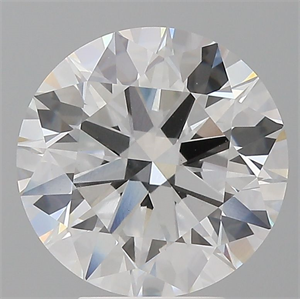 Picture of Lab Grown Diamond 4.58 Carats, Round with Ideal Cut, E Color, VS1 Clarity and Certified by IGI